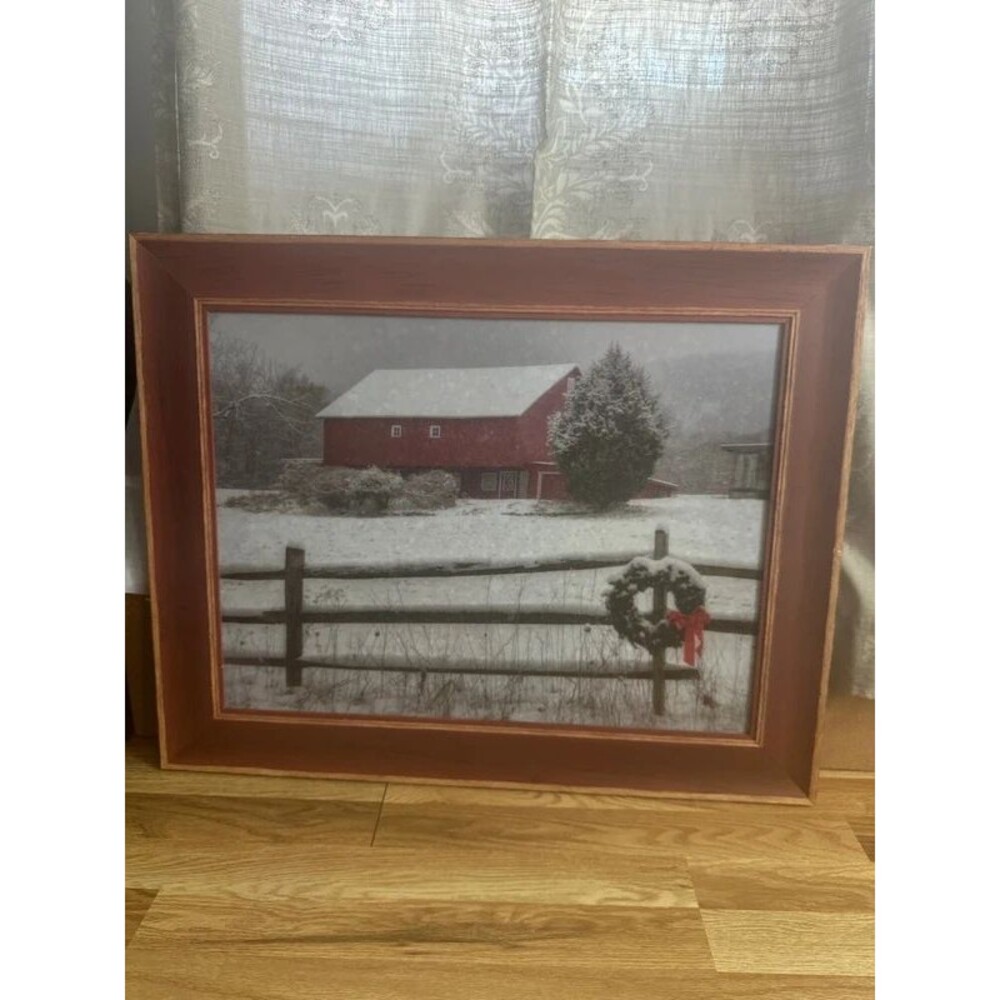 Holiday winter scene